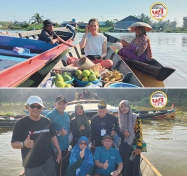 Julia Bule Dari Jerman ‘Batapung Tawar’ Acil Jukung.