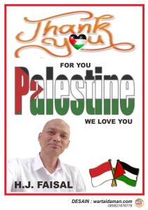 LAGI DAN LAGI, TERIMAKASIH PALESTINA