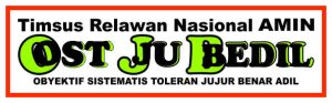 PROF EGGI SUDJANA : DARURAT!! TIMSUS RELAWAN NASIONAL OST JUBEDIL AMIN