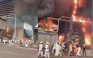 Buruh: Masihkah TKA China Diperlukan? K3 untuk Karyawan Lokal Diabaikan, Kembali Kebakaran Besar di Morowali Diduga Menewaskan Buruh