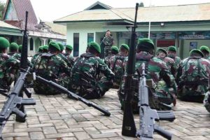 Jam Komandan, Dandim 1002/HST Tekakan Kembali Komitmen Netralitas TNI Dalam Pemilu 2024