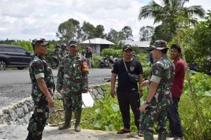Matangkan Persiapan TMMD Ke-119 Dandim Letkol Inf Kadirman Gultom S.I.P Tinjau Lokasi