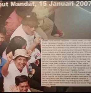 SILATURAHMI KE DPR RI UNTUK MENANYAKAN AGENDA PENYAMPAIAN ASPIRASI PEMAKZULAN PRESIDEN JOKOWI