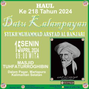 Panitia Haul Datu Kelampayan Siapkan 19 Dapur Umum, Keperluan Beras Lebih 700 Blek.