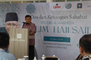 Doa dan Kenangan Sahabat untuk almarhum Salim Haji Said