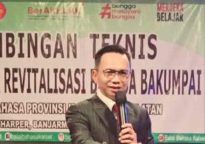 Ada Stand Up Comedy Bahasa Bakumpai dalam Bimtek,Bikin Meriah