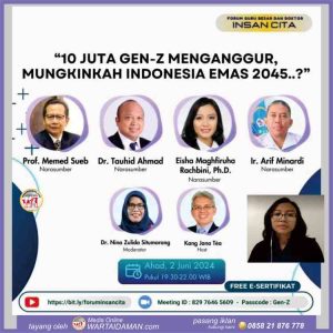 10 Juta Gen-Z Menganggur, Mungkinkah Indonesia Emas 2045?