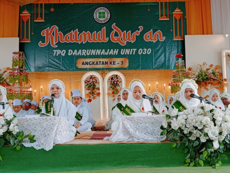 Khatmul Qur’an Ke -3 TPQ Unit 030 Daarunnajah Banjarbaru