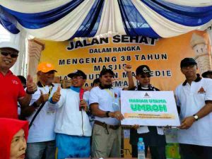 Mengenang 38 Tahun Sejarah Masjid Hasanuddin Madjedie Kayu Tangi Banjarmasin, 120 Hadiah Dibagikan