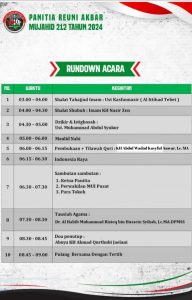 SIARAN PERS: PANITIA REUNI AKBAR MUJAHID 212 TAHUN 2024
