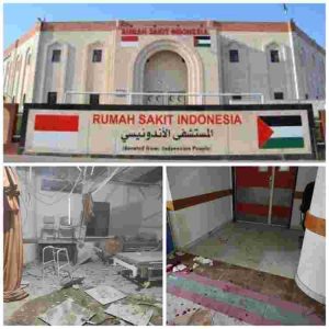 Serangan Berulang Penjajah Israel ke RS Indonesia Sebabkan Kerusakan Parah
