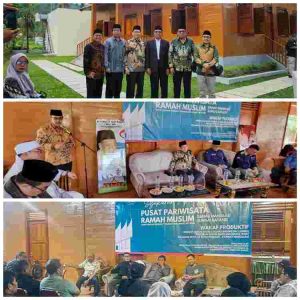 MUI – BI Resmikan Wakaf Produktif Pariwisata Halal Danau Maninjau di Nagari Sungai Batang