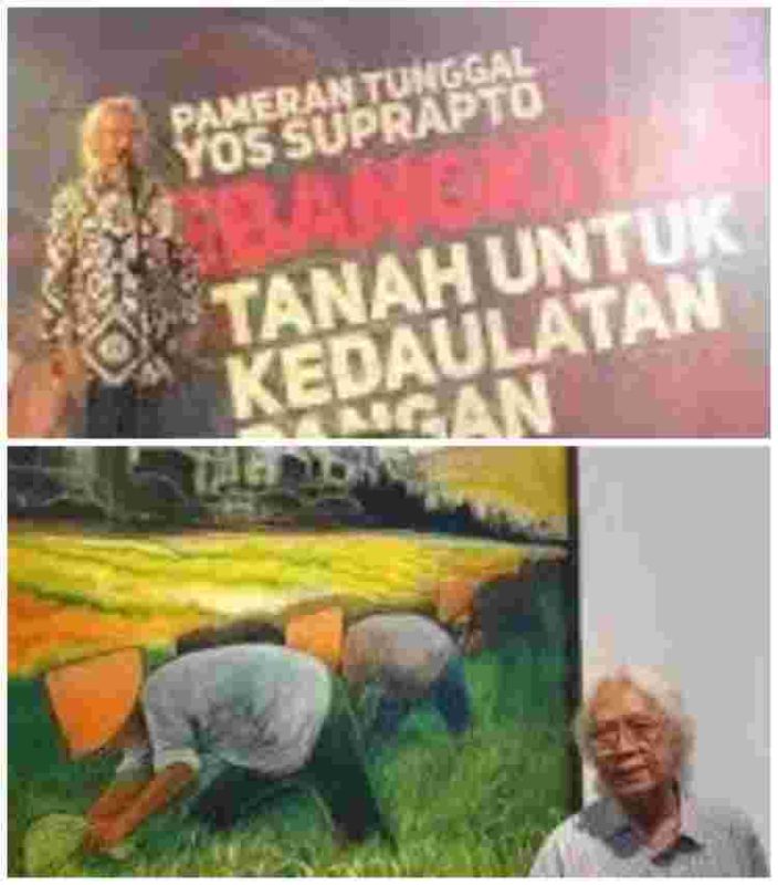 Galeri Nasional Bredel Pameran Tunggal Yos Suprapto Saat Pembukaan