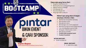 Ikuti Bootcamp Akhir Tahun “Mengelola Kegiatan dengan Sukses!”
