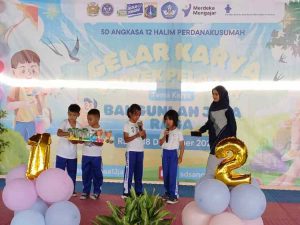 SD Angkasa 12 Halim Menggelar Pentas P5 Bangunlah Jiwa Raga Sekaligus Market Day