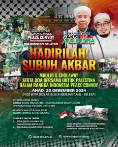 INDONESIA PEACE CONVOY KALIMANTAN SELATAN CHAPTER
