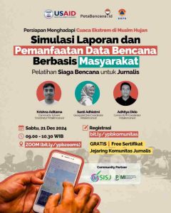 JURNALIS DATA BENCANA BERBASIS MASYARAKAT
