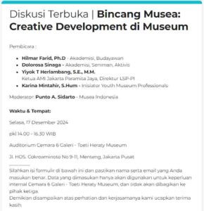 BINCANG MUSEA Creative Development di Museum