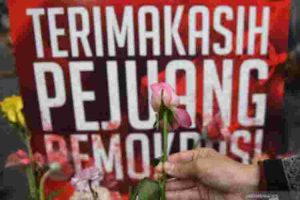 VIRAL(?), DO’A PEJUANG DEMOKRASI DAN KEADILAN DI BANJARBARU(?)