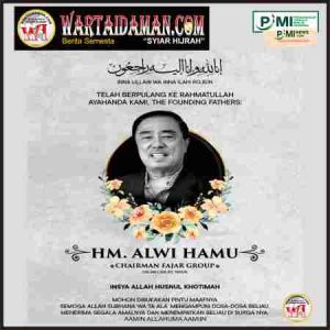 Turut Berduka Tokoh Pers Nasional Alwi Hamu Meninggal Dunia