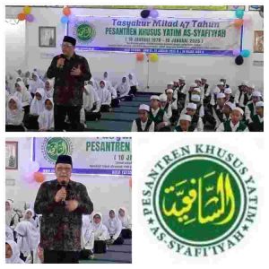 Milad Ke 47 Pesantren Khusus Yatim As Syafiiyah Berlangsung Khidmad Bang Dai Hadirkan Sejumlah Pelawak Paski untuk Menghibur Santri
