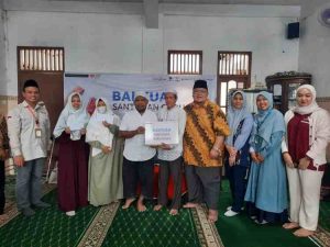 Rumah Zakat Kolaborasi Dengan BUMD DKI Jakarta Penyerahan Bantuan Santunan Guru Ngaji