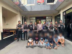 Cegah Tawuran Usai Tahun Baru, Polisi Amankan Tujuh Remaja dan Tiga Celurit di Cengkareng