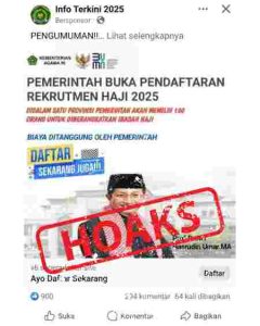 Astagfirullah… Marak Hoaks Loker Petugas Haji, Biro HKP: Waspada, Cek Infonya di Web dan Medsos Kemenag