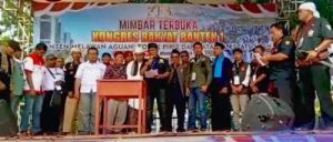 MIMBAR TERBUKA KONGRES RAKYAT BANTEN 1