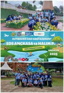 SD Angkasa 12 Halim Eduwisata ke Rivera Bogor, Latih Anak Berani dan Percaya Diri