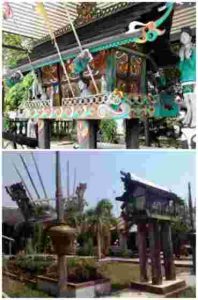 Sandung dan Tiang Pantar di Desa Bangkal