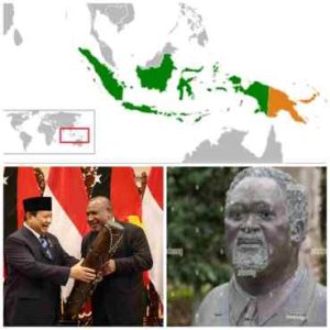 Museum Rudana Serahkan Patung Michael Somare Tokoh Papua Nugini