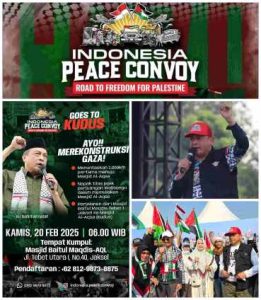Demi Palestina Merdeka, Indonesia Peace Convoy Etape ke-11 Tempuh Jarak 530 KM