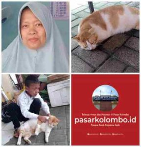 Jeki Kucing Lucu Maskotnya Pasar Kolombo