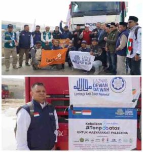 Laznas Dewan Dakwah Kirim Tiga Kontainer Bantuan untuk Warga Gaza
