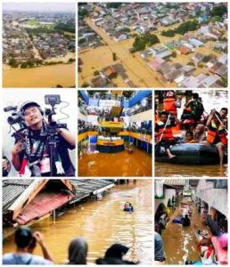 Daftar Wilayah yang Terendam Banjir Jakarta & Lokasi Penampungan