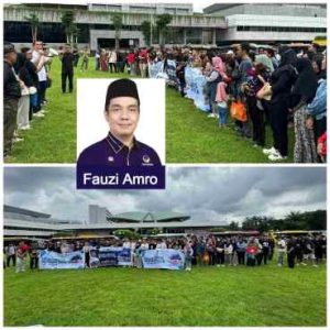 Dari Senayan ke Sumatera Selatan, Fauzi Amro Fasilitasi 600 Warga Mudik Gratis