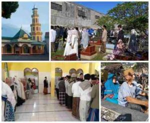 Warga Jogjakarta Pertahankan Tradisi Ziarah Usai Shalat Idul Fitri