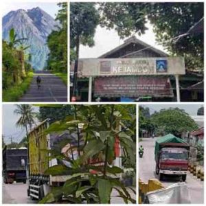 Pasar Rakyat Kejambon Dan Angkutan Pasir Merapi