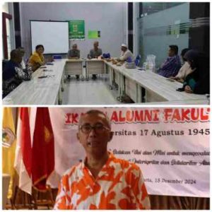 Persiapan Pembentukan Kepengurusan dan Rencana Kerja Ikatan Alumni FH Untag Jakarta