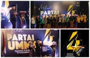 Milad Partai Ummat Ke-4 : Kick Off Konsep Parpol yang Progresif dan Inovatif