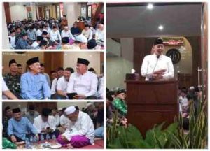 Dihadiri Wali Kota dan Wakil Wali Kota, Dewan Da’wah Kota Bekasi Gelar Bukber dan Santuni 1.573 Yatim dan Duafa