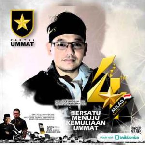 TWIBBONIZE – MILAD KE-EMPAT PARTAI UMMAT 2025