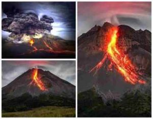 Merapi Luncurkan Guguran Lava ke Tiga Sungai Status Siaga III