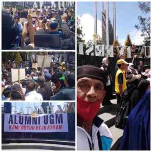 Lagu Hymne Gajahmada Mengguncangkan Semangat Massa