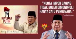 IZIN DIPERMUDAH, KUOTA IMPOR DIHAPUS. PENGUSAHA PRIBUMI UCAPKAN TERIMAKASIH KEPADA PRESIDEN PRABOWO