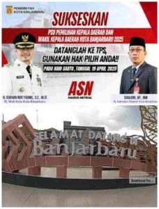 PILKADA BANJARBARU; PERTARUHKAN MARWAH IBU KOTA PROVINSI
