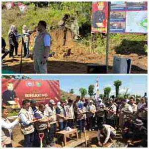 Tancap Gas, Andi Amran Sulaiman Groundbreaking Sekolah Unggulan KKSS Lebih Cepat Dari Pembentukan Pengurus