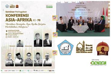 Peringati Konferensi Asia-Afrika, AWG Bersama STAI Al-Fatah Gelar Seminar Internasional Hentikan Genosida