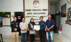 PSU Banjarbaru, Lembaga Studi Visi Nusantara (LS VINUS) terima sertifikat